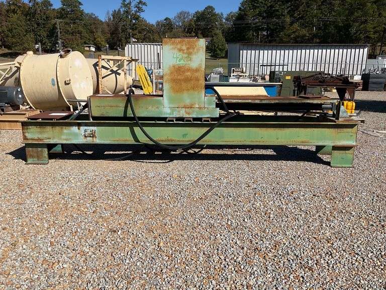 Hydraulic Press on Heavy Metal Frame image