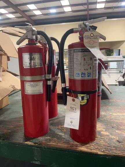 (4) Fire Extinguishers image