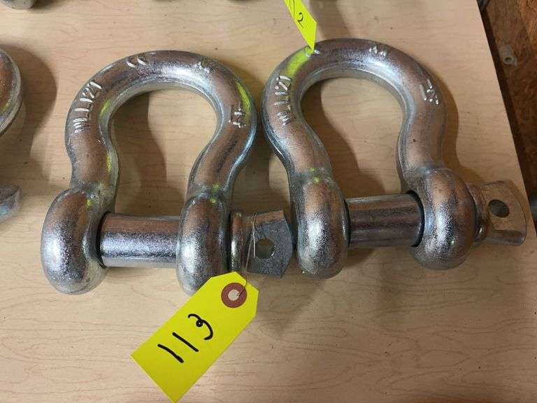 (2) 12 T 1-1/4" Anchor Shackles image