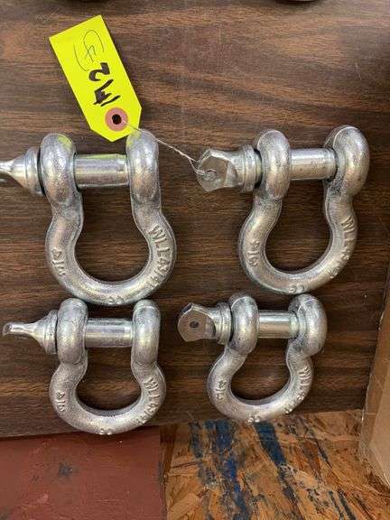 (4) 4.75 T 3/4" Anchor Shackles image