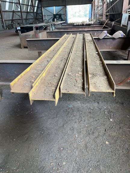 (4) 12' I Beams, 8" image