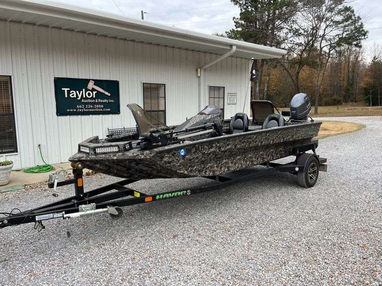 2022 Havoc River Rat 1756 Step Transon Boat image