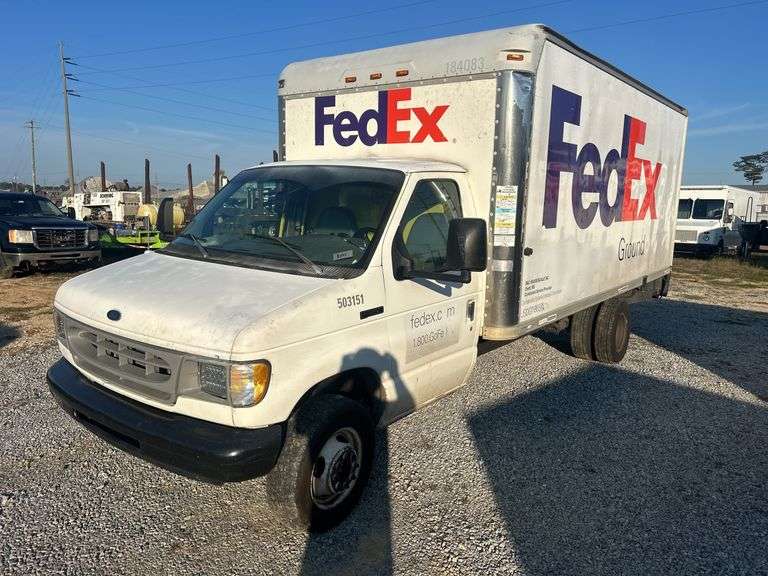 1998 FORD E-350 DRY VAN image
