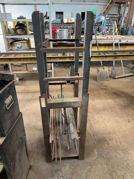 Steel Rack & Contents image