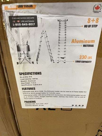 8+8-Step Extension Ladder image