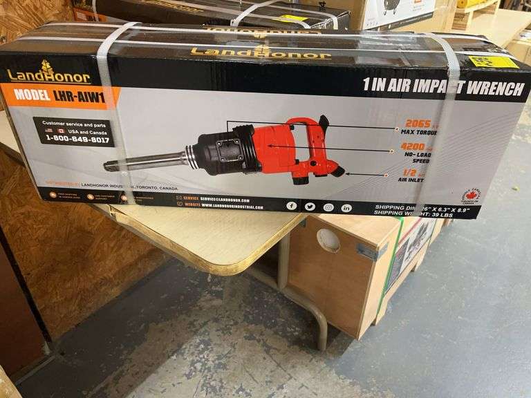 Unused 1 In. Air Impact Wrench image