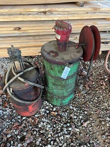(2) Air Greasing Pumps image