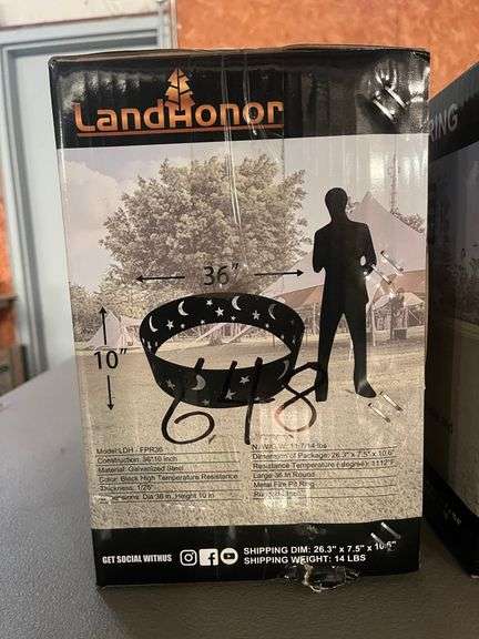 2025 Land Honor 36" Fire Pit Ring image