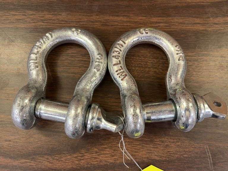 (2) 4.75 T 3/4" Anchor Shackles image