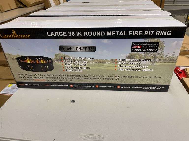 2025 Land Honor 36" Fire Pit Ring image
