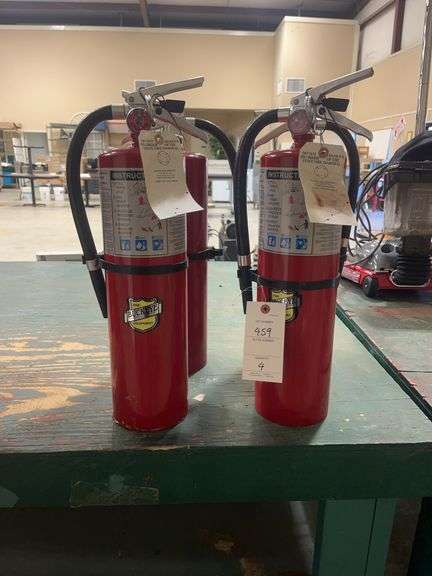 (4) Fire Extinguishers image