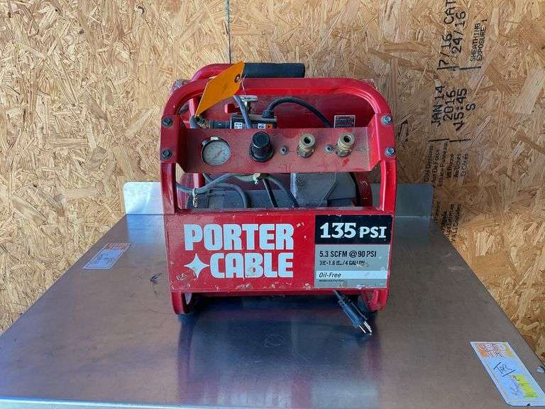 Porter Cable Air Compressor - Works image