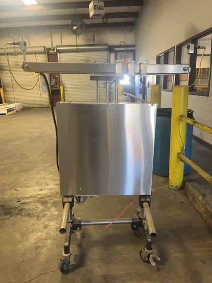 Stainless Steel Wrapping Cart image