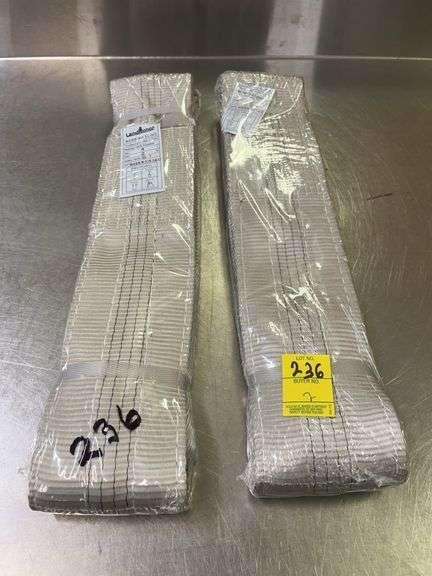(2) Webbing Slings 4T x 2 M image