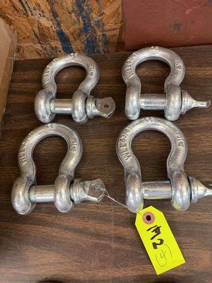 (4) 4.75 T 3/4" Anchor Shackles image