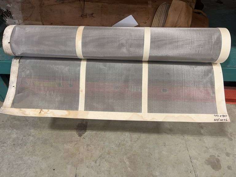 40" x 84" Roll of 60/.0075 Screen image