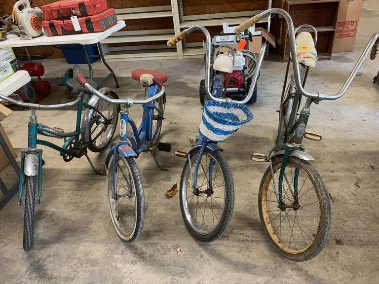 (4) Antique Bicycles image