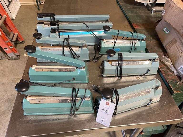 (8) Impulse Plastic Film Sealers image