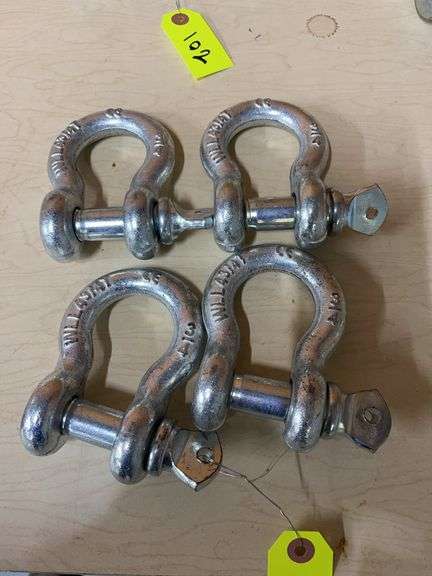 (4) 4.75 T 3/4" Anchor Shackles image