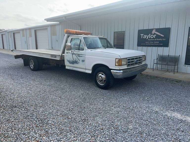 1989  FORD  F-350 Rollback Truck image