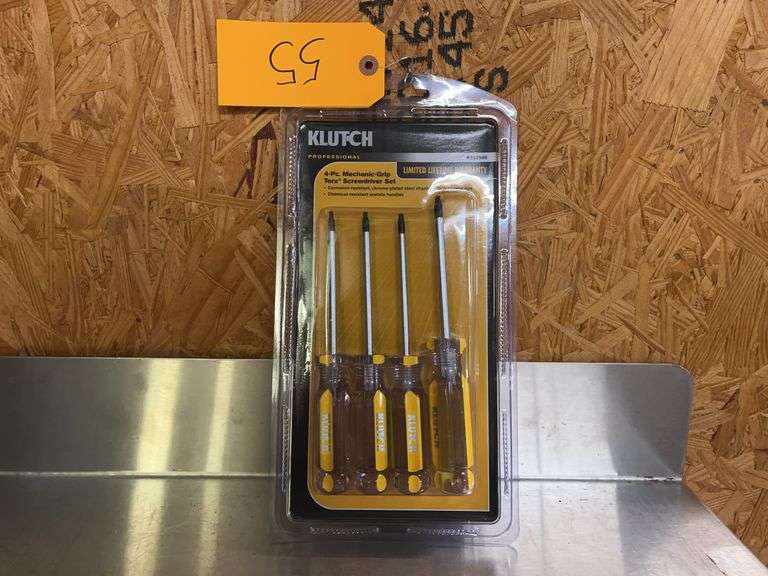 (4) New Professional 4 Piece Torx Screwdriver Set image