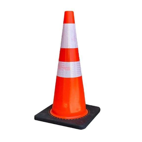 (50) Highway Safety Cones- Unused image