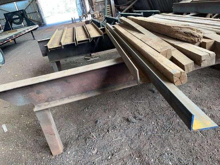 (4) 8" I Beams, 6'L image