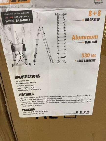 8+8-Step Extension Ladder image