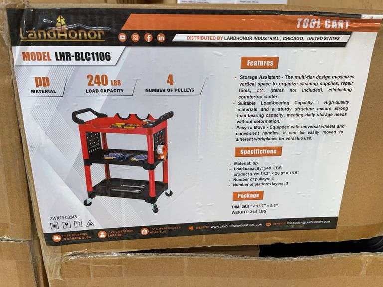 Unused Tool Trolley image