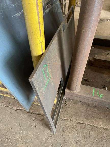 (1) 60" x 53" x 14 GA Steel Plate & image