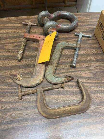 Clevis & (3) C Clamps image