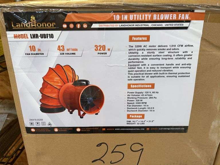 Unused Industrial Fan image