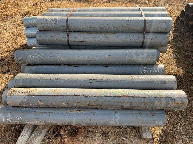 (23) Round Round Steel Pipe 5' x 6" image