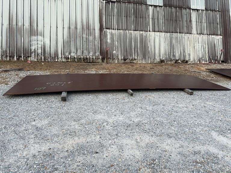 (1) 6' x 20' x 5/8" Steel Plate image