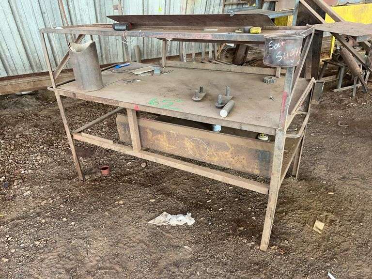 Steel Work Table image