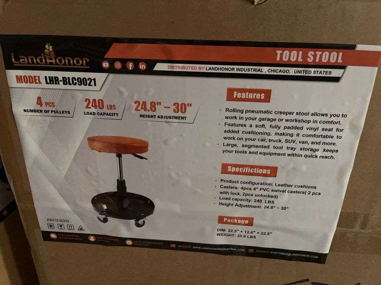 240 Lbs Tool Stool image