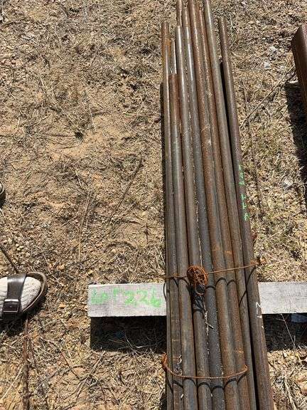 (18) Pieces 1" OD x 21' Steel Pipe image