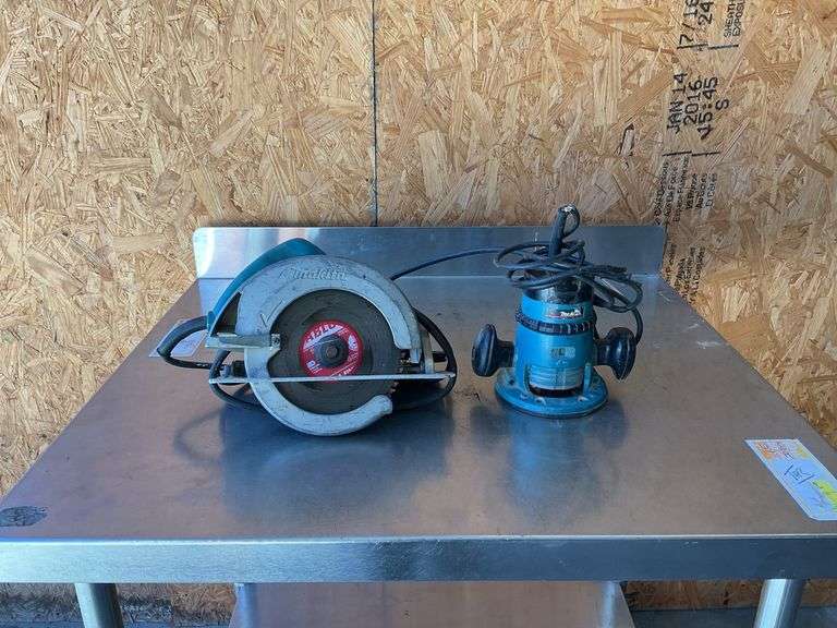 Makita Router & Skilsaw - Works image