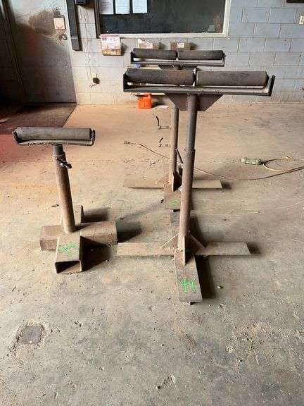 (3) Pipe Roller Stands image