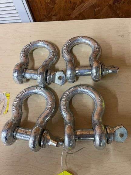 (2) 4.75 T 3/4" Anchor Shackles image