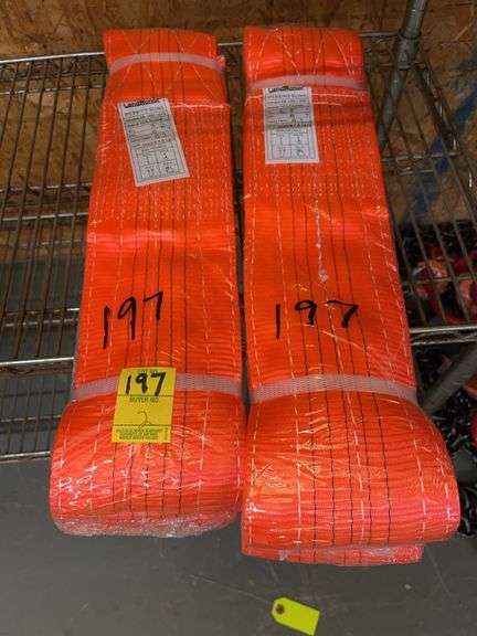 (2) Webbing Slings 5T x 6M image
