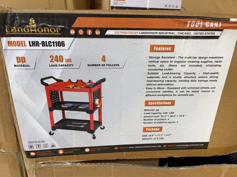 Unused Tool Trolley image