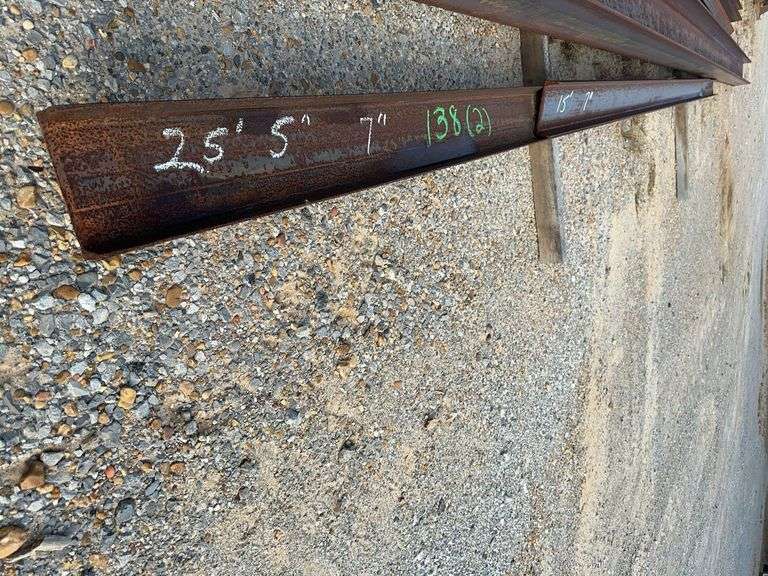 (2) 7" Beams, 25' & 15' image
