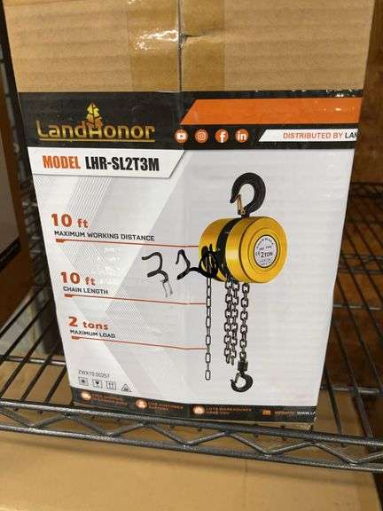 Unused Hand Chain Lever Hoist image