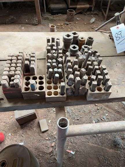 Table, Stencils and Contents image