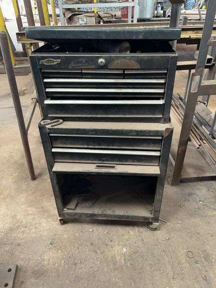 Tool Box on Castors with Contents image