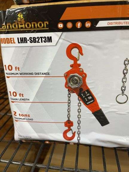 2 Ton Lift Hand Chain Hoist image