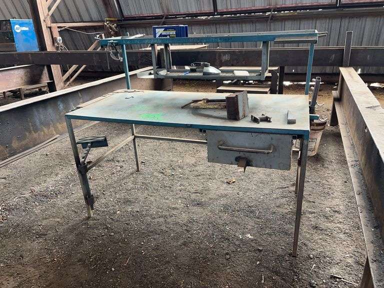 Steel Work Table image