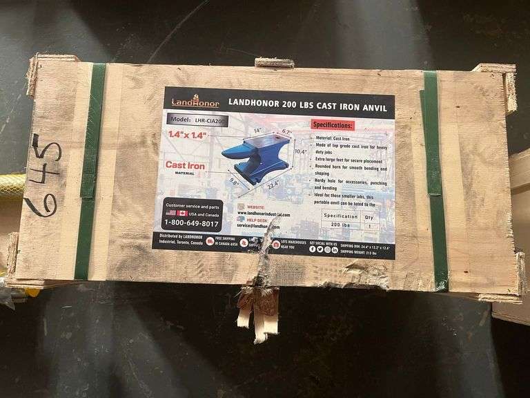 2025 Land honor Cast Iron Anvil image
