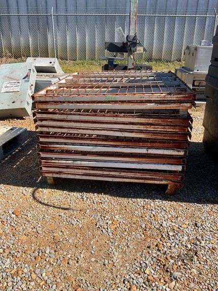 (11) Metal Pallets with Legs image